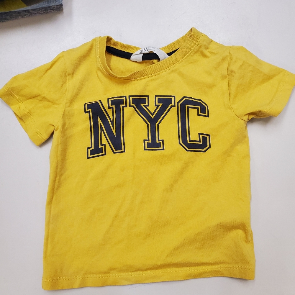 BUNDLE 5 Toddler Boy Short Sleeve Tshirt 18M-2T